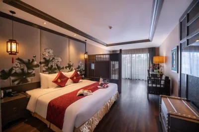 Familiensuite mit Balkon — Lotus Aroma Sapa Hotel